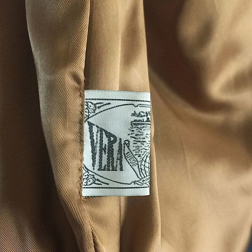 Vera Pelle Italy leather jacket men's brown like new XL
