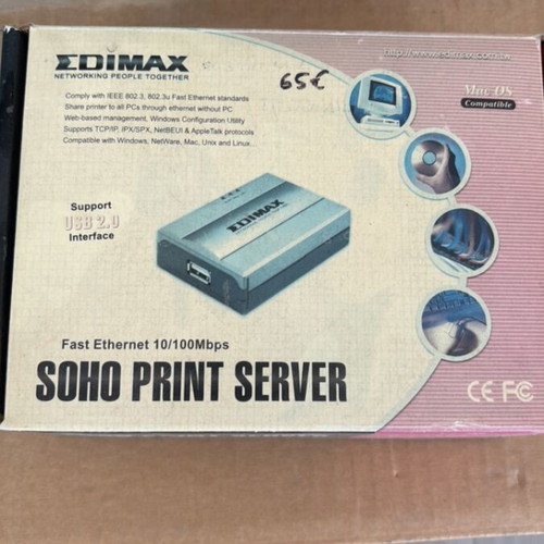 Edimax Soho Print Server Fast Ethernet 10/100Mbps