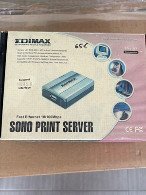 Edimax Soho Print Server Fast Ethernet 10/100Mbps