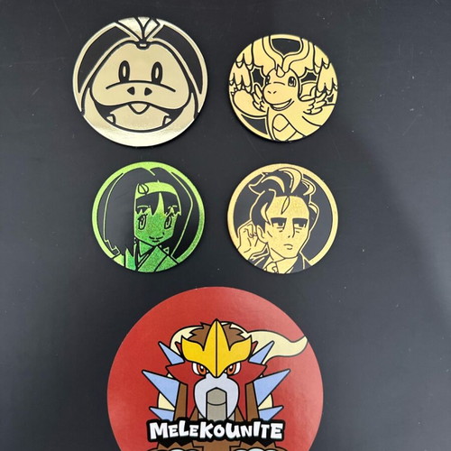 Pokemon coins bundle like new, all together