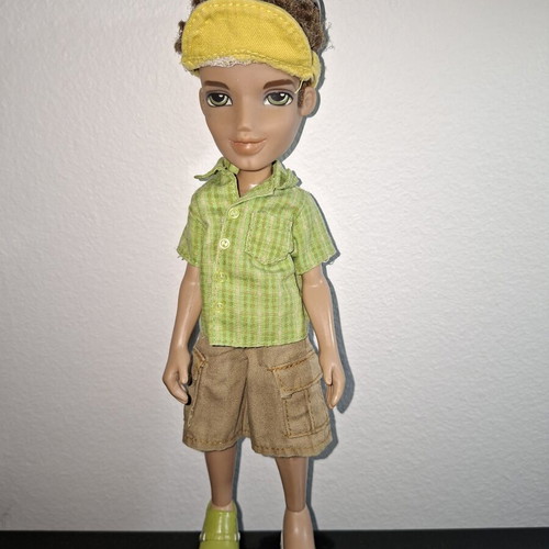 Bratz Boy Dylan doll used with original clothes missing parts