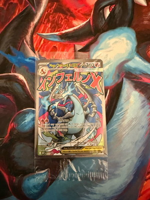 Mega Charizard X και Oricorio Promo Cards σαν καινούργια, σετ