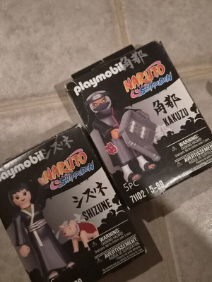 Playmobil Naruto set of 2 sealed boxes new