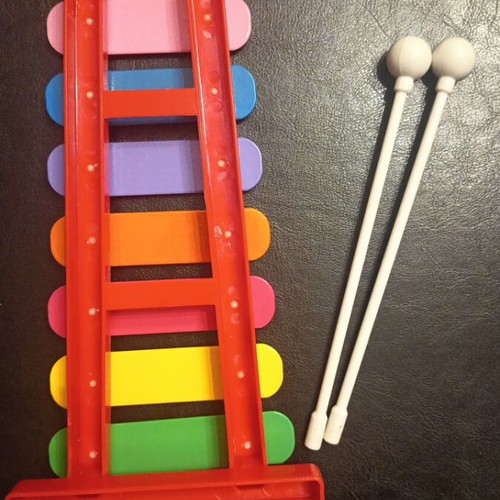 Xylophone with 8 notes