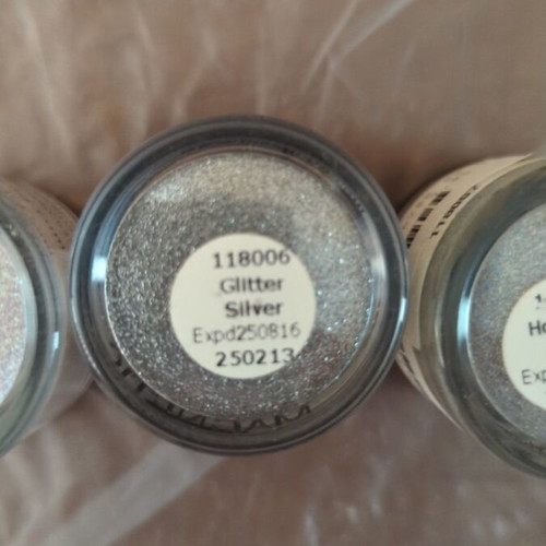 Σκόνη glitter magnetic καινούργια, 3 τεμάχια των 14 γραμμαρίων