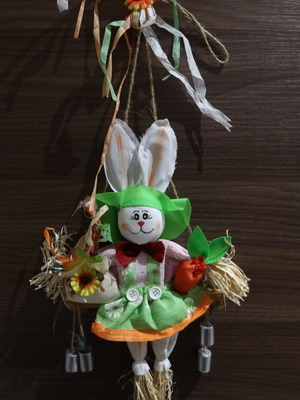 Κρεμαστό λαγουδάκι καινούργιο για την πόρτα