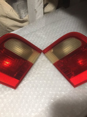 Tail lights for BMW E46 like new, yellow-red