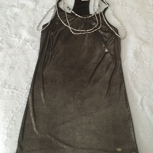 Vintage Miss Sixty metallic blouse dress like new, size M