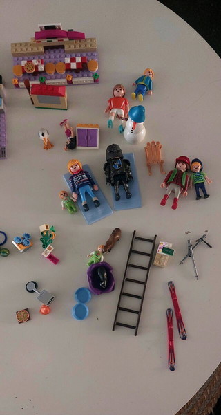 σετ Playmobil, LEGO & συλλογή βόλων – Πλήρες πακέτο παιχνιδιών
