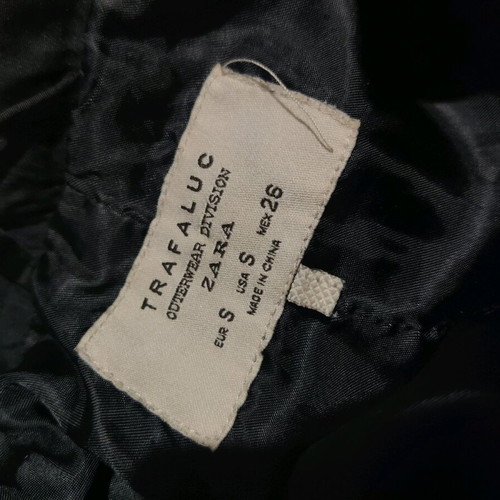 Zara coat black like new, size S