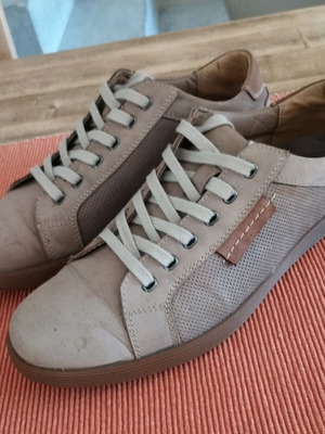 Calce sneakers used, men's, beige, size 43