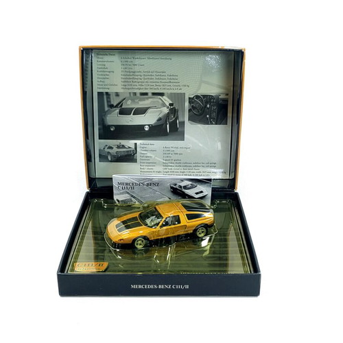 Mercedes Benz C111/2 350HP 1970 Gold 1:43 Minichamps New
