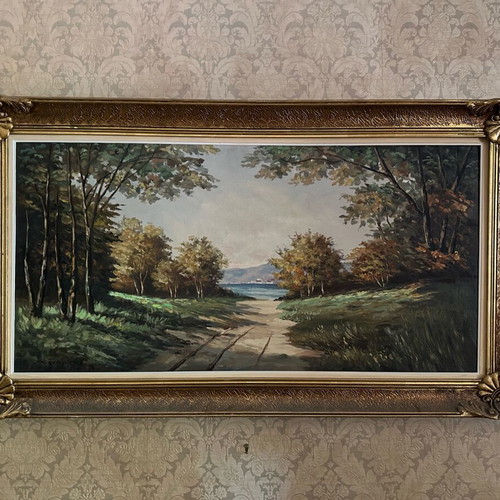Painting by N. Perigialis like new