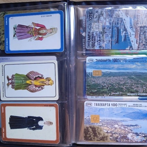 Phone cards set of 36, 1997-1998 period, album 4
