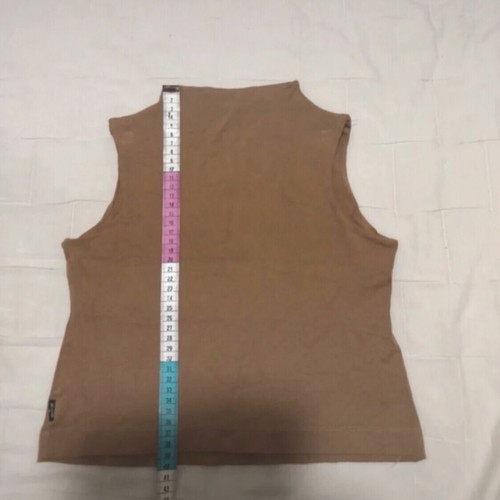 BSB sleeveless top like new, camel color, size S