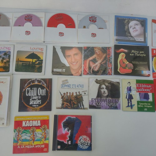 DVD and CD pack like new, 105 pieces