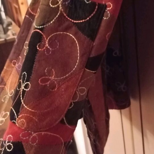 Leather vest vintage, handmade, like new, size XL