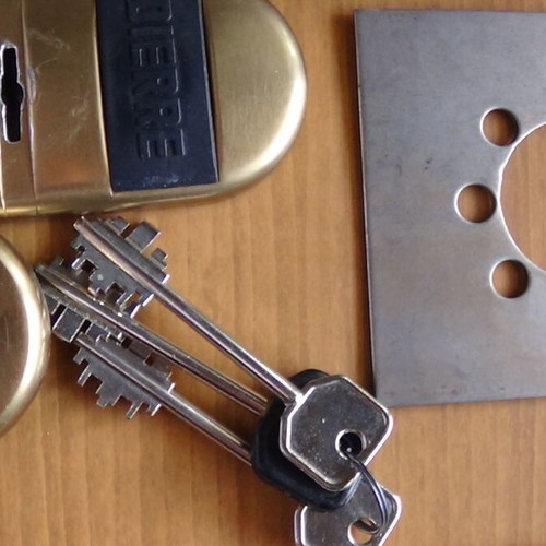 Dierre Triaina Lock for Armored Door like new with 3 keys