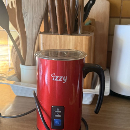 Izzy milk frother and hot beverage maker