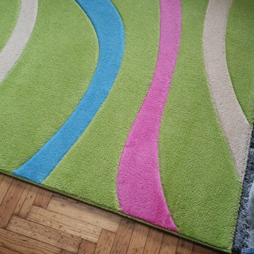 Tzikas Carpets rug set used, 160x230 and 45x150, fluffy