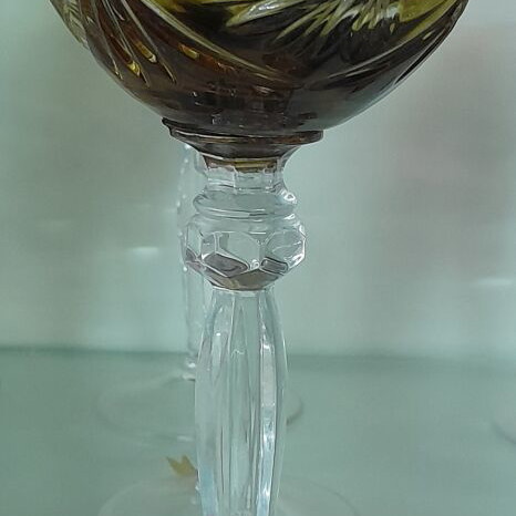 Vintage Anna Hutte Crystal Glass from Germany new