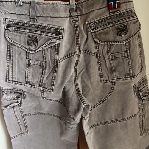 Napapijri cargo shorts khaki like new, size L