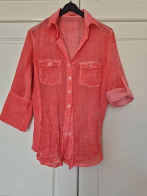 Pologarage coral shirt new, size M 38 10