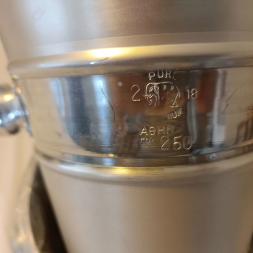 Aluminum champagne buckets new, set of 2 pieces