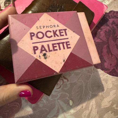 Rocket palette Sephora eye shadow packs used