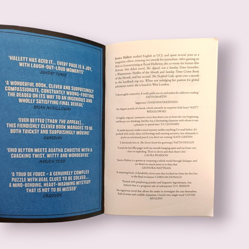 The Twyford Code book like new by Janice Hallett, English