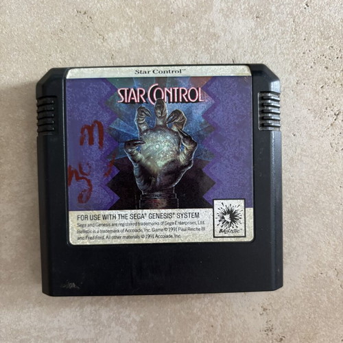 Star Control Sega Genesis game