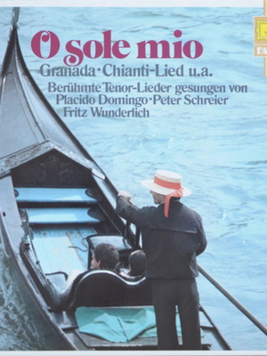 O Sole Mio vinyl like new, classical opera 1979
