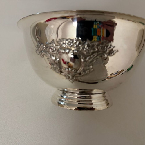 Silver-plated decorative bowl Stavros Nisiotis used