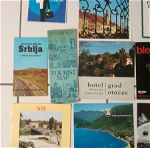 Vintage Τουριστικά Φυλλάδια Διαφημιστικά απο Γιουγκοσλαβία
