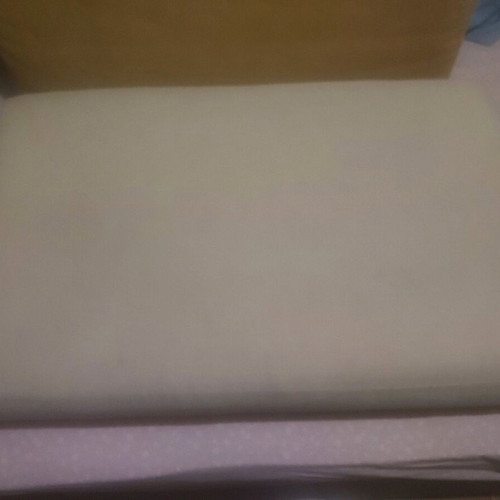 Armchair cushion like new, ecru with zipper 58x88cm