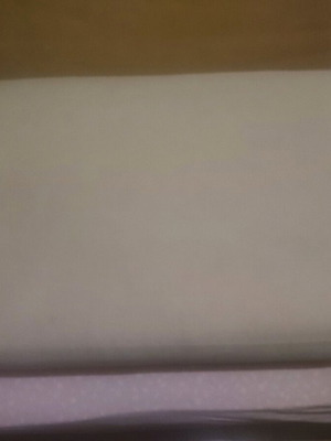 Armchair cushion like new, ecru with zipper 58x88cm
