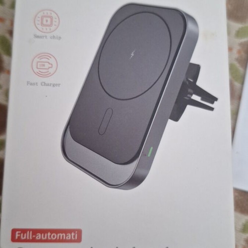 Tech Protech CW19 magnetic car mount with 15W wireless charging new