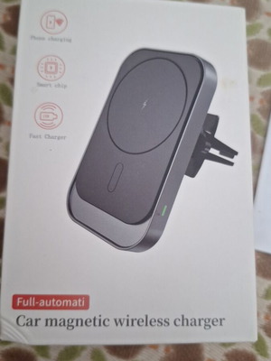Tech Protech CW19 magnetic car mount with 15W wireless charging new