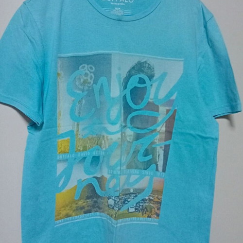T-shirt set for boys size M, like new, yellow and turquoise