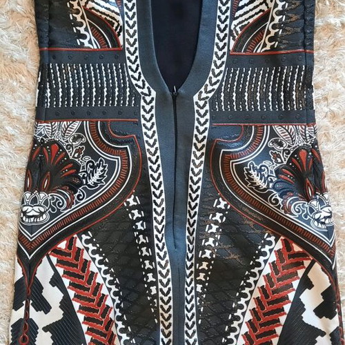 BSB Collection Mini Dress Small like new, multicolor with embossed patterns
