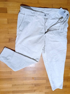 Zara formal pants white size L new