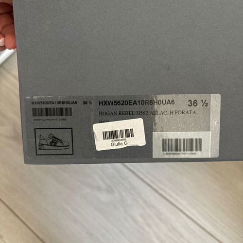 Hogan women's sneakers new, size 36.5, white