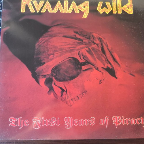 Running Wild The First Years of Piracy LP first press 1991 like new, metal