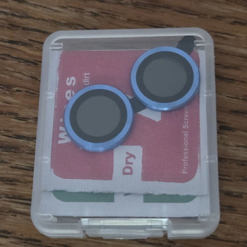 Iphone 16 16Pro Camera Lens Protector Blue new