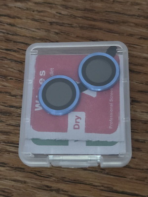 Iphone 16 16Pro Camera Lens Protector Blue new