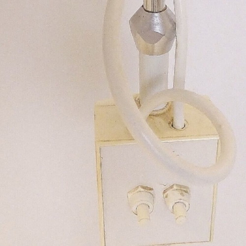 Vintage δαπέδου φωτιστικό με δύο κεφαλές Terence Conran για Maclamp 1970s μεταχειρισμένο