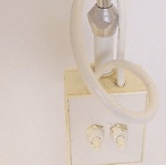 Vintage δαπέδου φωτιστικό με δύο κεφαλές Terence Conran για Maclamp 1970s μεταχειρισμένο
