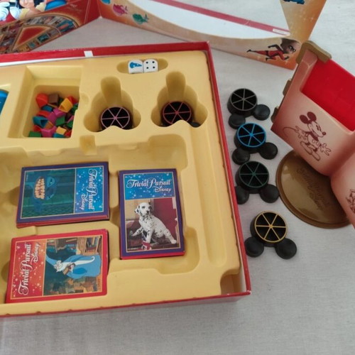 Trivial Pursuit Disney used board game