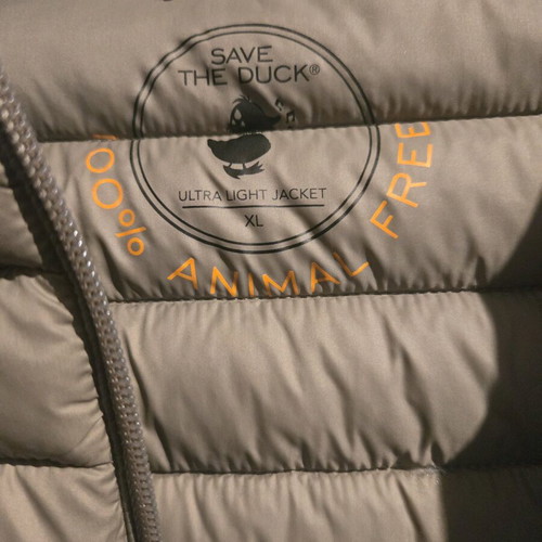 Save The Duck men's jacket size XL beige like new