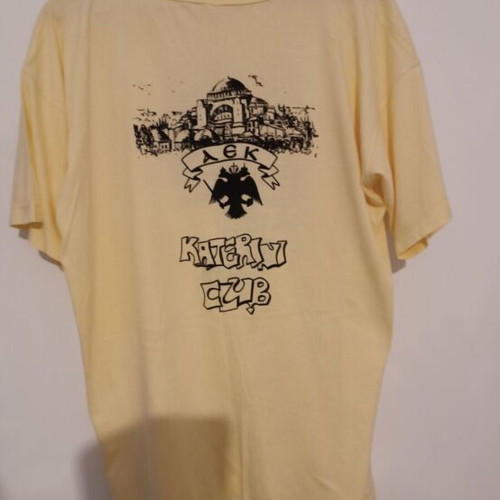 Katerini Fan T-shirt Size L Like New